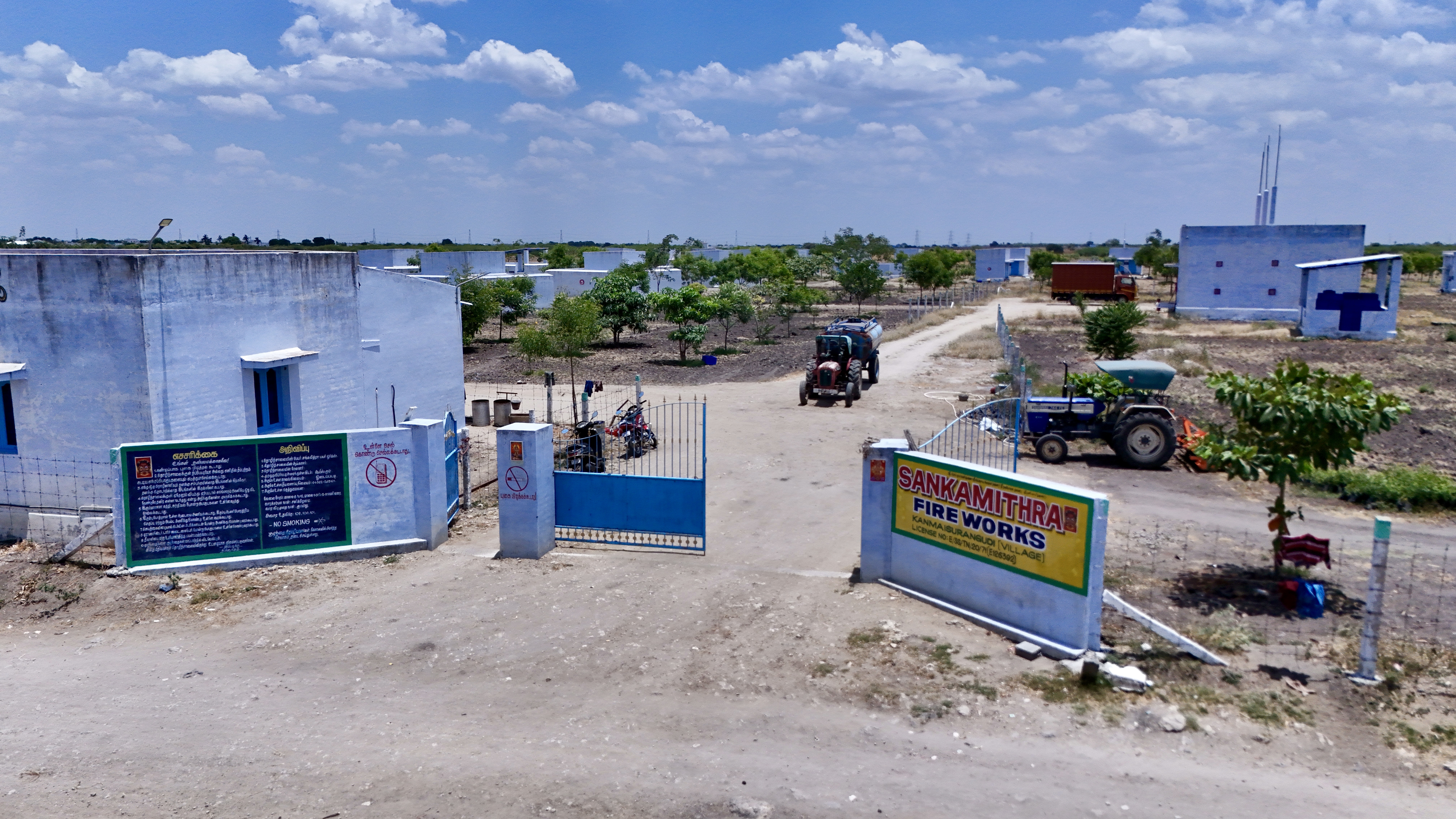 Fireworks being made in Sivakasi, Tamil Nadu